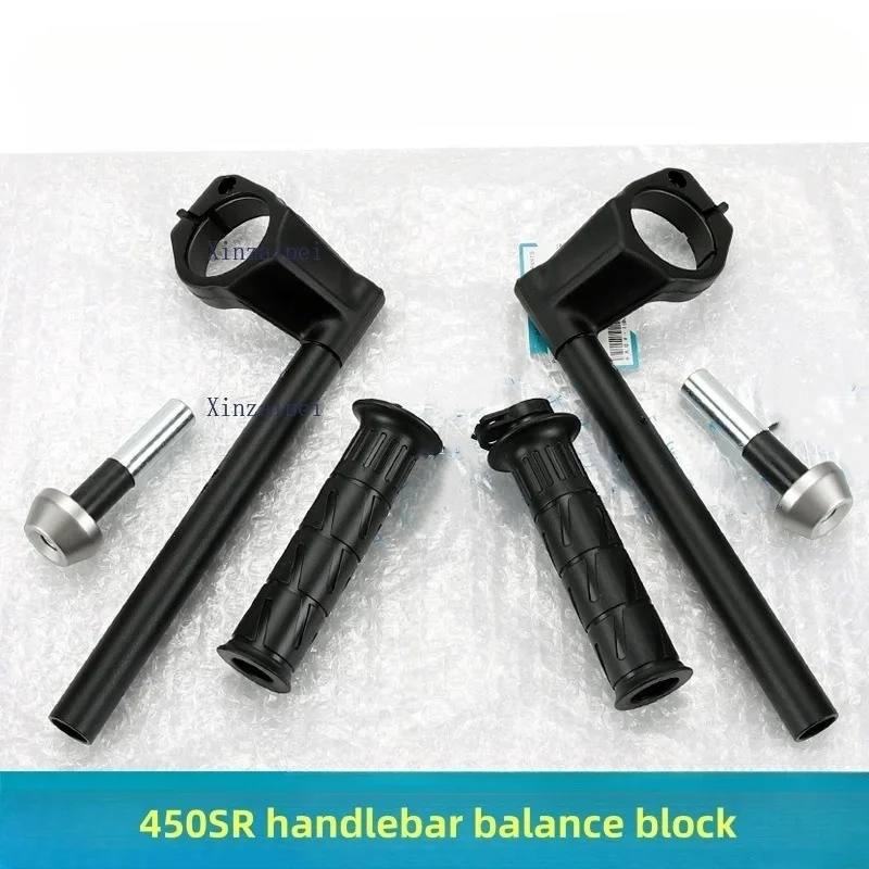 

Для CFMOTO 450SR 450SRS 450 SR CF400-6-9 ручка рулевого управления ручка дроссельной заслонки резиновая крышка балансировочный блок заглушка вилка руля