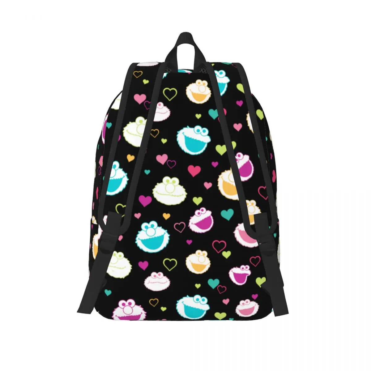 Sesamed-mochila streeteted para niño y niña, morral escolar con dibujos animados, para guardería, senderismo