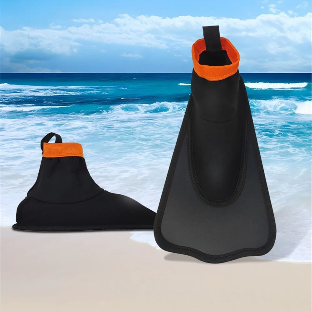

Wrapped Feet Design Snorkel Split Swim Flippers Breathable Highly Stretchable Swimming Duck Webs Lightweight Comfortable