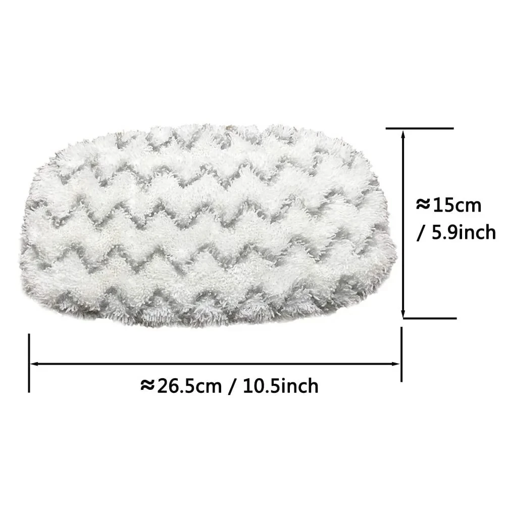 1 set Steam Mop Cloths Washable Microfiber Mop Pads For Bissell 1977Z 1132 1252 2113 Vacuum Cleaning Tools Vacuum Cleaner Part