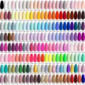 Lilycute enamel gel, semi permanent nail art, manicure supplies, soak off LED, UV varnishes, 129 colors, 7ml 8 Main Sales Nails Gel - №6