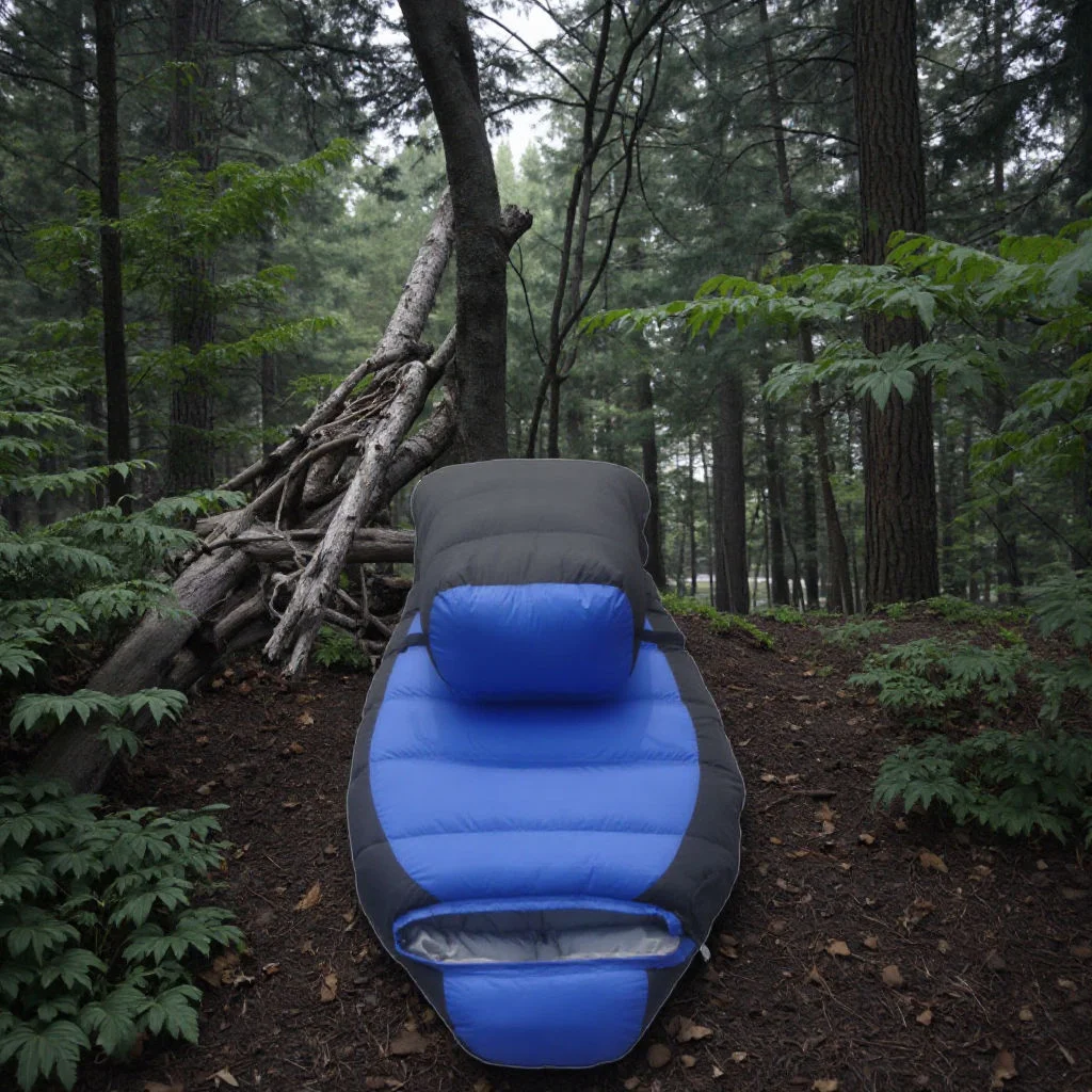 حقيبة نوم للتخييم خفيفة الوزن 4 فصول دافئة على الظهر في الهواء الطلق حقيبة نوم شتوية من القطن للأمهات #6