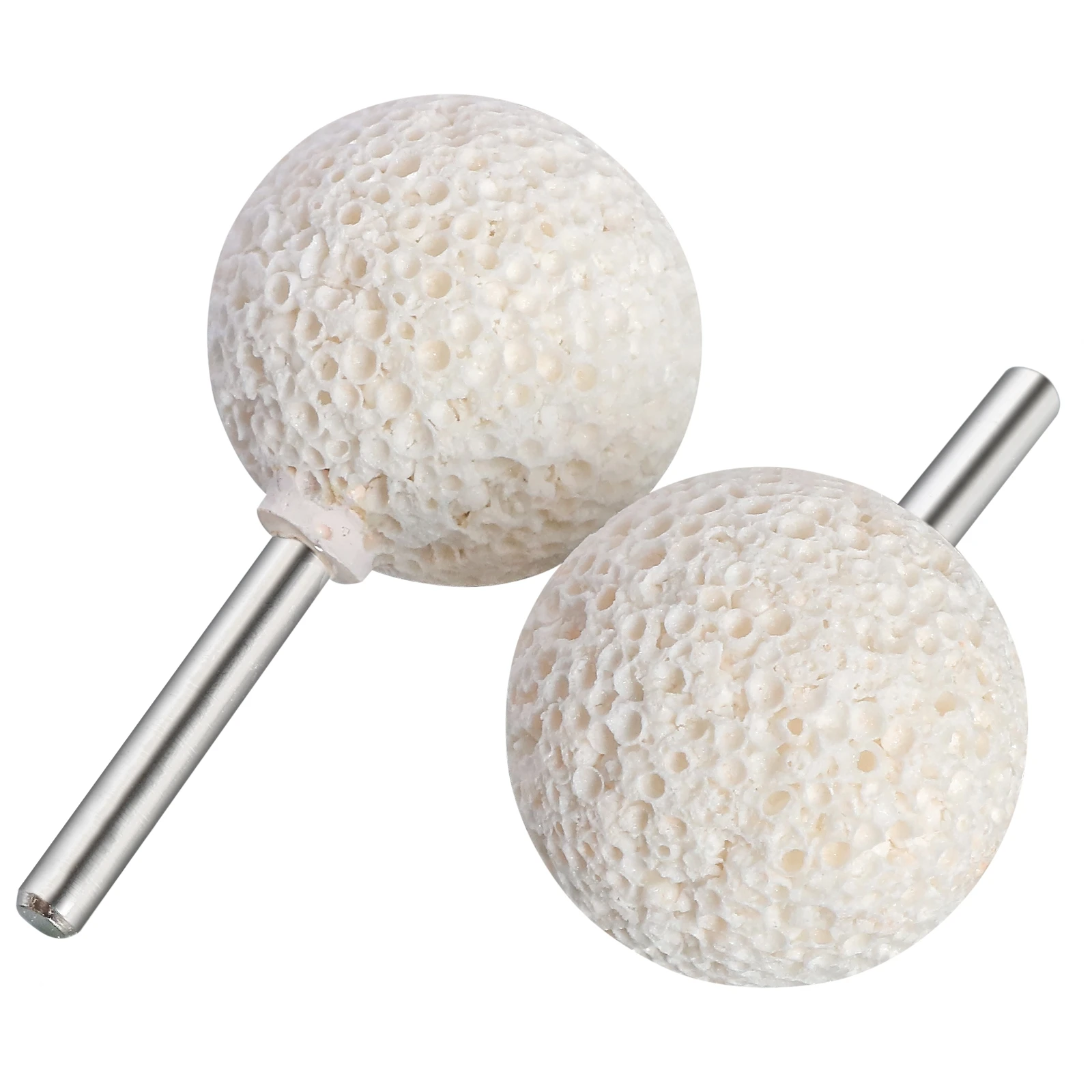 

1PCS Car Tyre Grinding Head 40mm Abrasive Ball Puncture Brush Buffer Polishing Golf Ball Shank Tyre Repair Tool Accessories