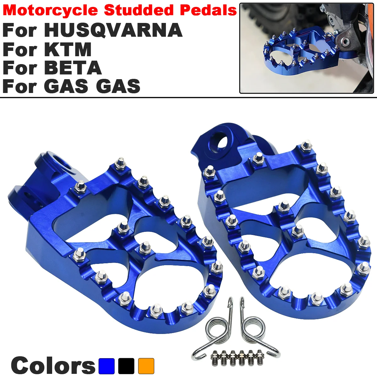 

Footrests Footpeg Foot Pegs Rests Pedals For Beta RR 250 300 350 390 400 430 450 480 498 500 520 525 4T Xtrainer GASGAS KTM MOTO