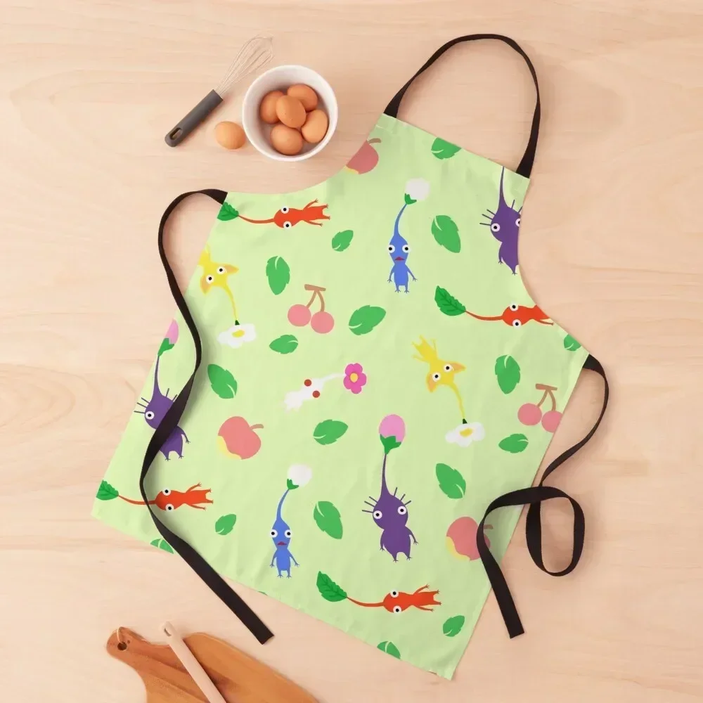 

cute pikmin pattern Apron painters For Cooking Apron