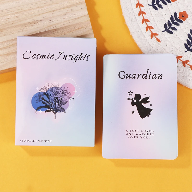 41 Card Deck For Daily Life Clarity English Version -Oracle Cards Cosmic Insights A 10.5*7.5cm Fate Divination Prophecy Card