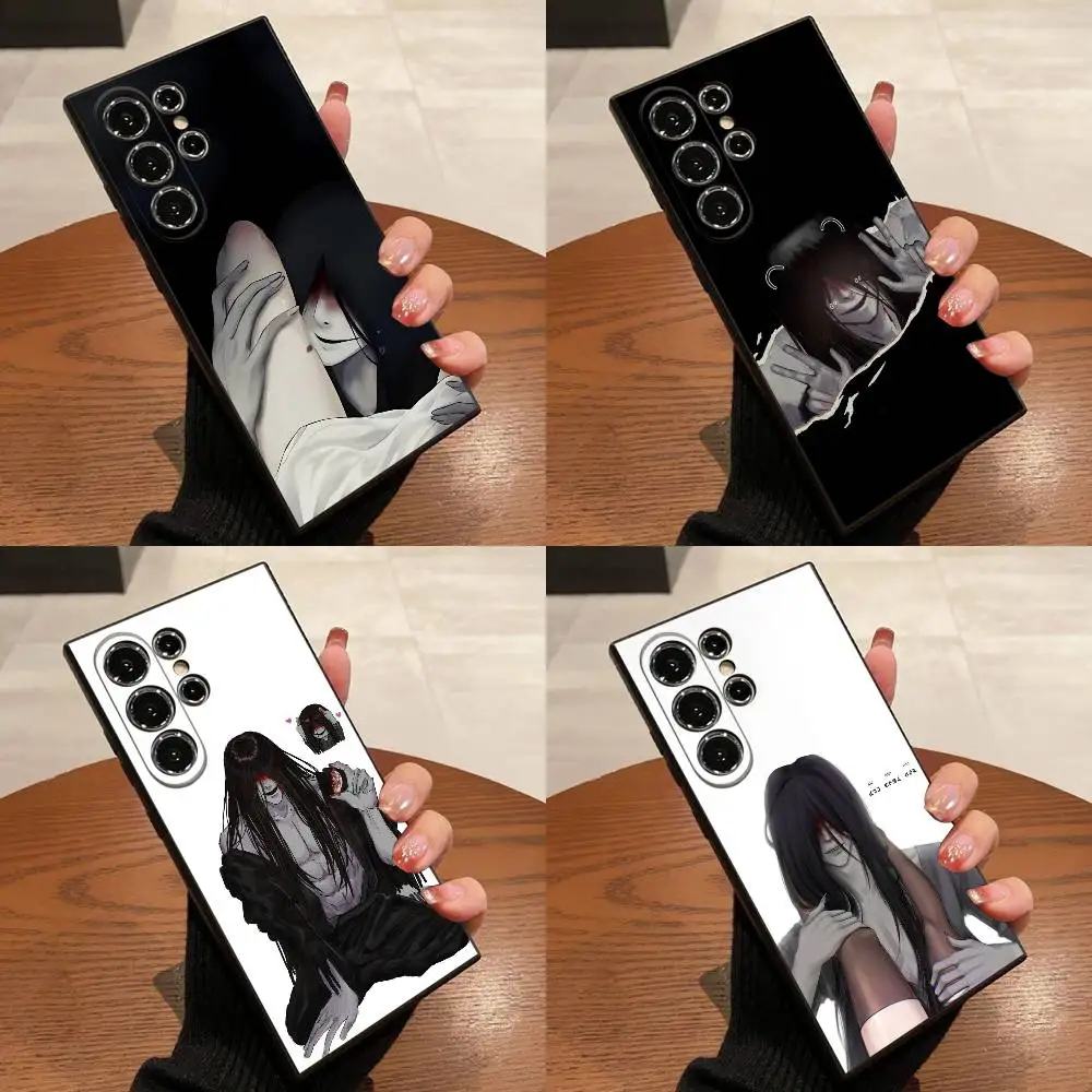 

H-Homicipher Mr Crawling Phone Case For Samsung S25,S24,S21,S22,S23,S30,Ultra,S20,Plus,Fe,Lite,5G Black Cover