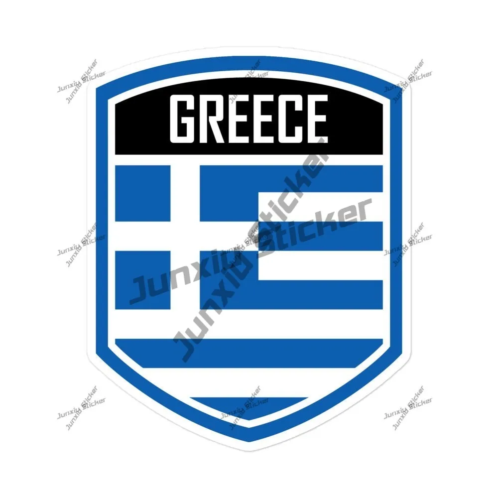 

Greece Flag Emblem Stickers Exterior Accesorios Para Auto Accessoires Trolley Case Motorcycle Accessories Automotive Stickers
