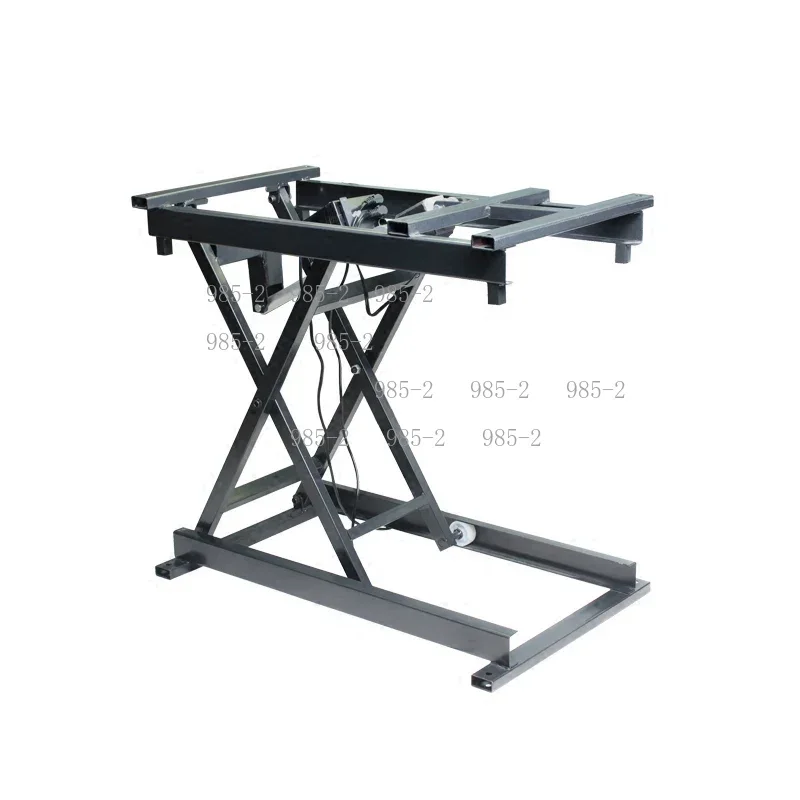 24V Electric Lifting Table Frame, 150kg Load Wired Remote Control Coffee Dining Table Folding Iron Hardware