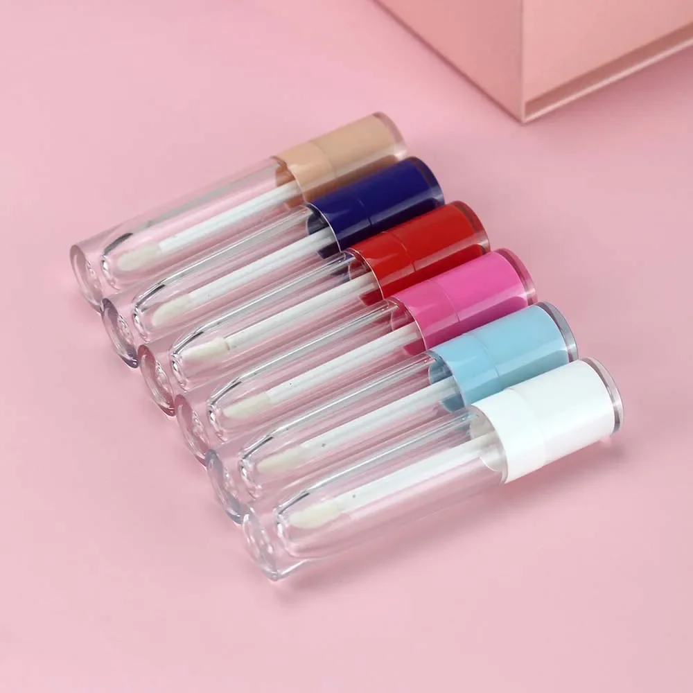 6ml Empty Lip Gloss Tubes Lipgloss Containers Eyeliner Packaging Bottle Lipstick Makeup Wholesale Refillable Bottle Makeup