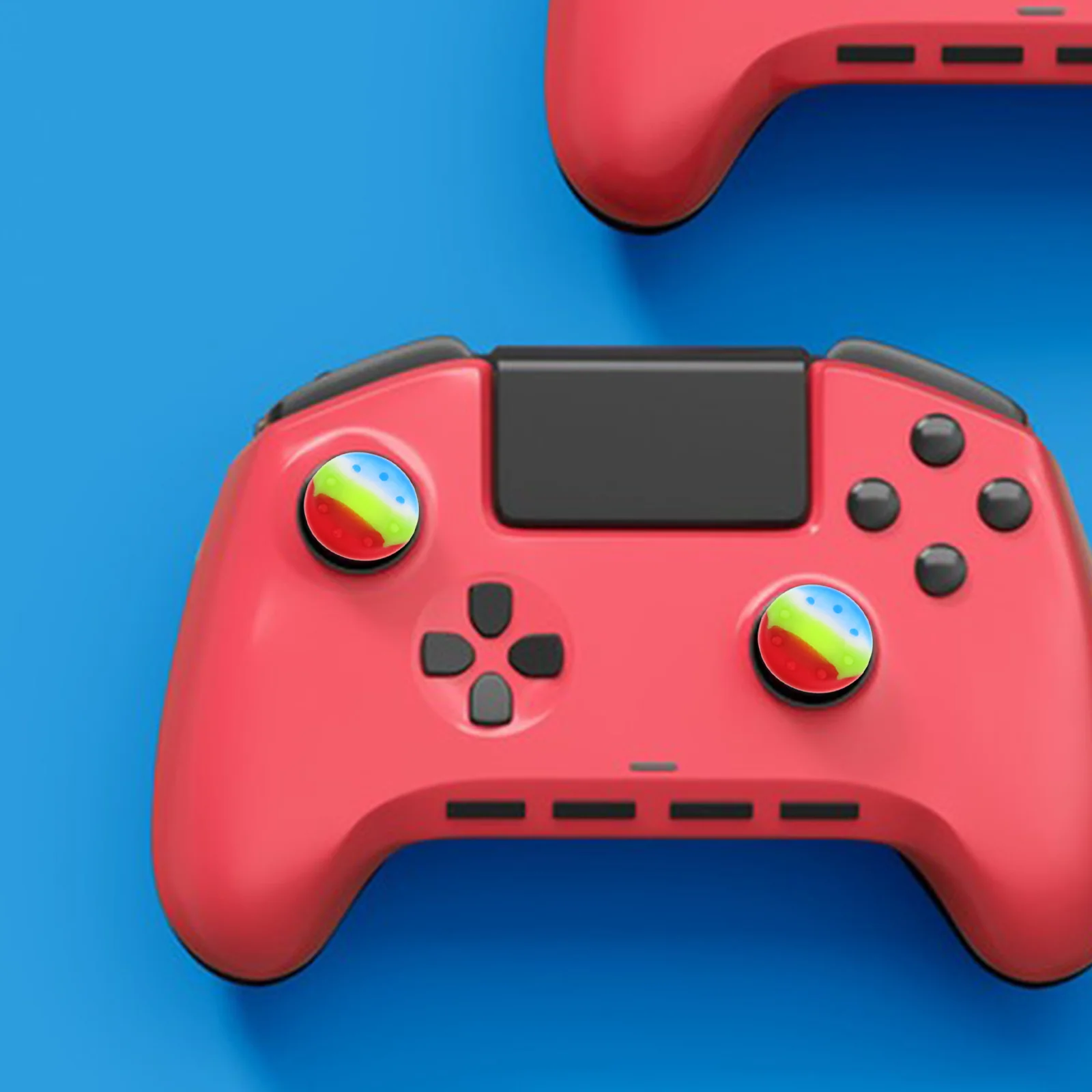 

50Pcs Thumb Joystick Caps Silicone Rubber Soft Covers for Controller Grip Protection Anti-Slip Design Wear-Resistant for Indoor