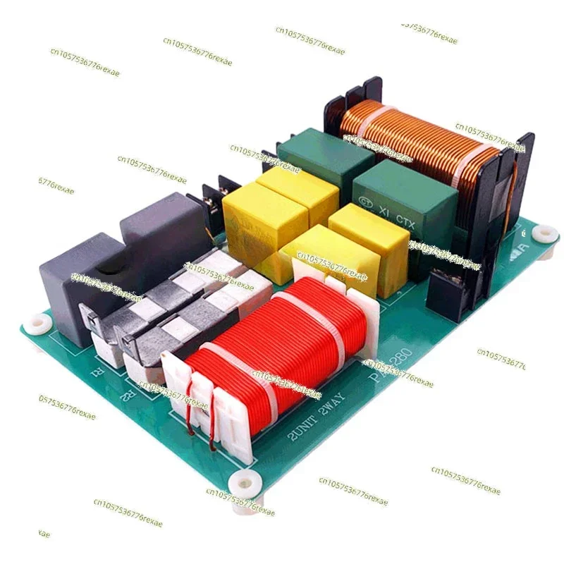800W Treble Bass Passiver 6-18 Zoll Frequenzweichenfilter Lautsprecher-Crossover-Netzwerk 2-Wege Hifi Audio RCEDA PA280