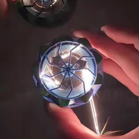 Fireworks Gyroscope GoBiggeR Rotating Spinning Top Tip Fidget Glowing Relieve Stress Reducing Toys Antistresse For Children
