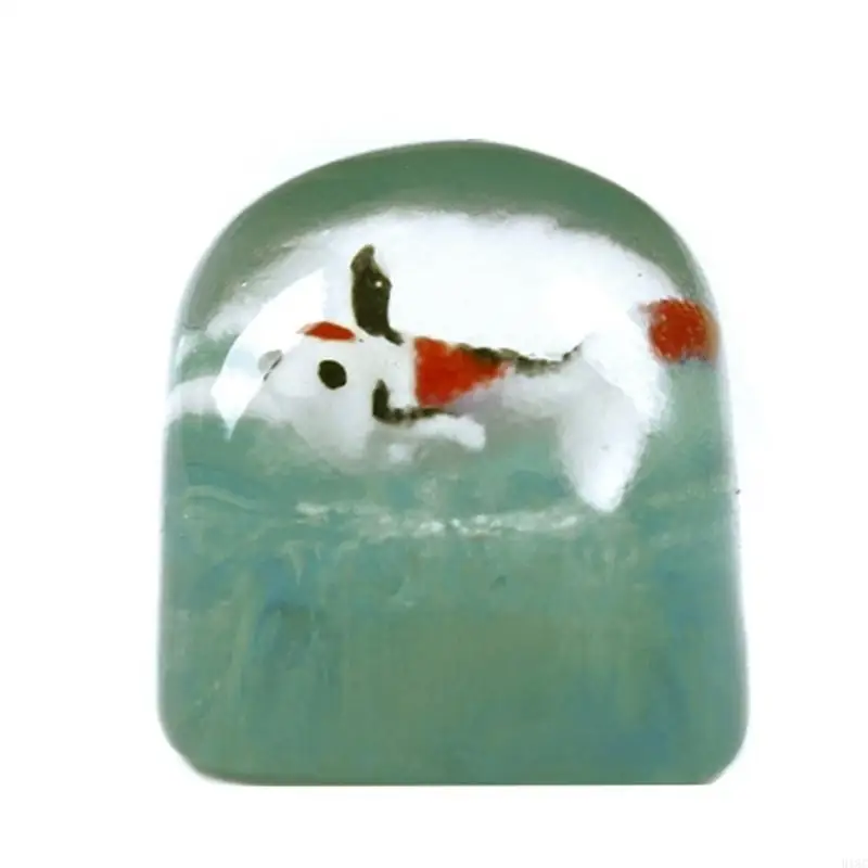 Anime-Cartoon Keycap süßes transparentes 3D-dreidimensionales Persönlichkeitsgeschenk