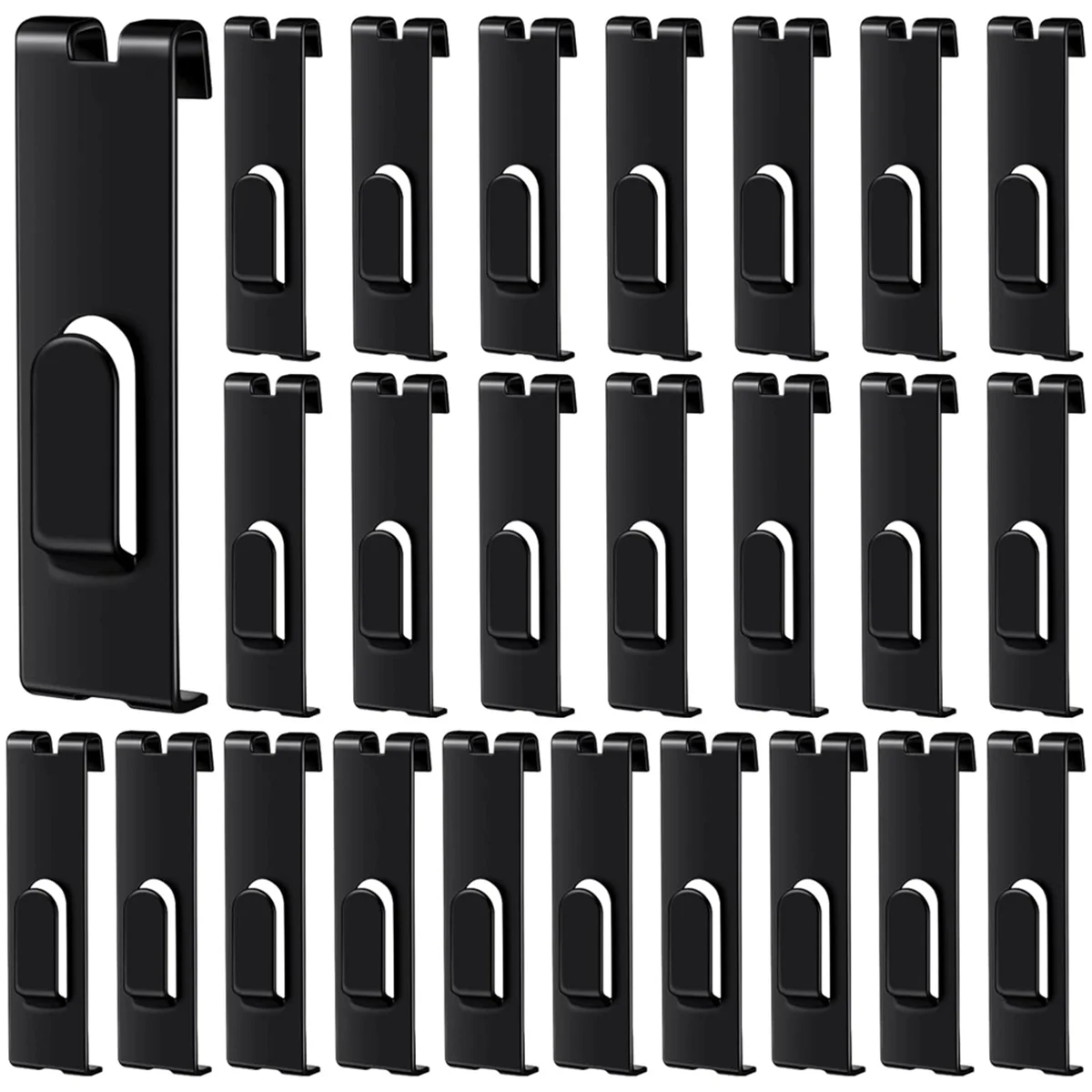 25Pcs Gridwall Hooks Hangers,Grid Panel Hooks Grid Wall Hook Grid Wall Accessories Wire Grid Hook Grid Shelf Hooks