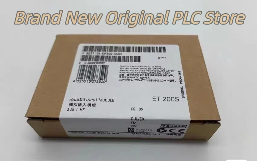 

PLC module 6ES7134-4MB02-0AB0 Brand 6ES7134-4NB01-0AB0 New