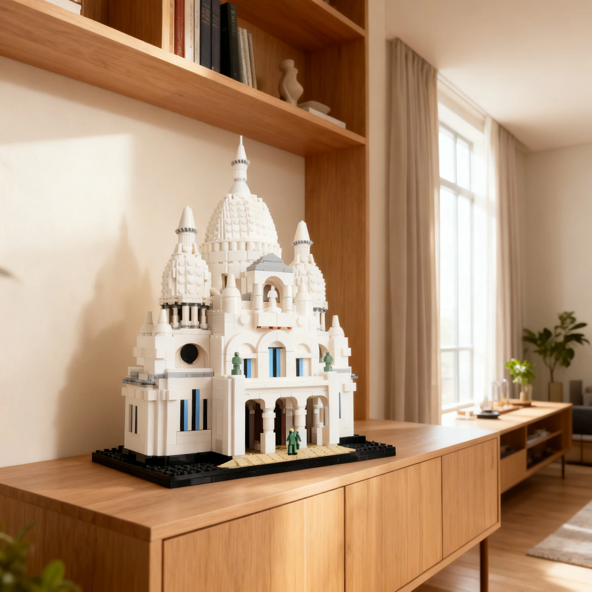 4027pcs MOC Sacré-Cœur Basilica Montmartre – Paris Model Building Blocks Christmas Gifts Architecture Toy DIY Creative Birthday