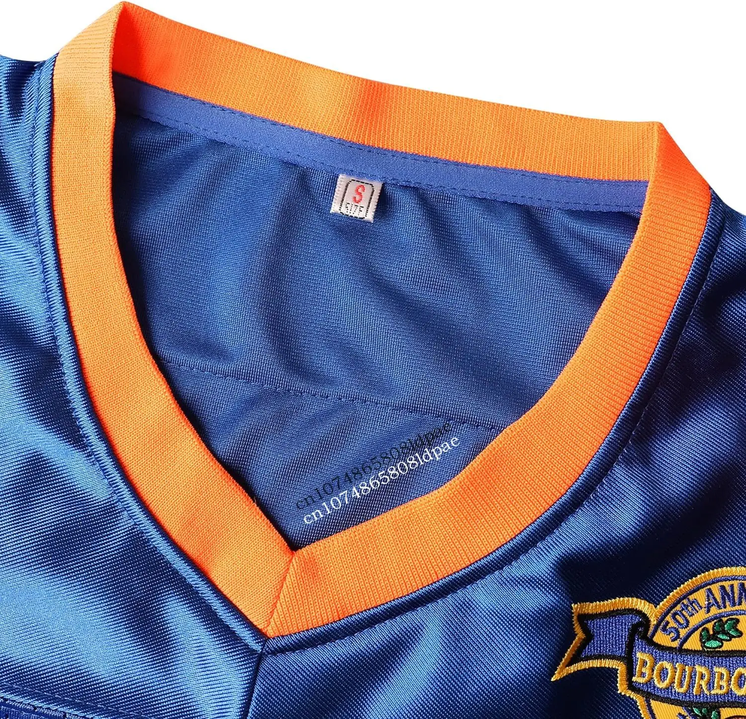 Bobby Boucher Football Jersey 9 The Waterboy Adam Sandler Mud Dogs Bourbon Bowl Movie Jersey White Black Blue Orange S-3XL