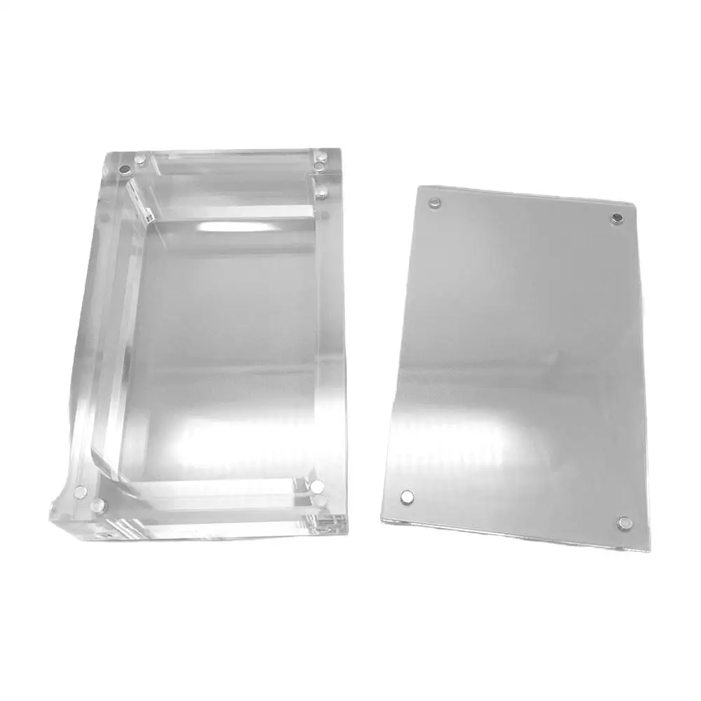 

Для Gameboy цветная портативная игровая консоль акриловый дисплей магнитная прозрачная крышка аксессуары коробка для хранения игры Z3X5