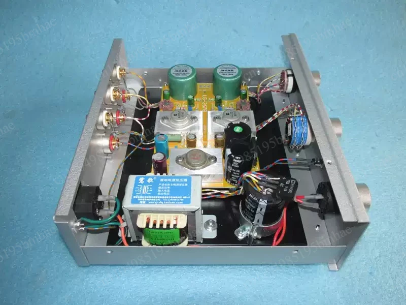 Germanium tube single-ended pure Class A transformer input preamplifier, No large loop negative feedback,gain about 7.5 times
