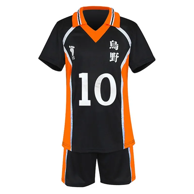 Anime Haikyuu Karasuno High School Volleyball Club Cosplay Costume Hinata Shyouyou Kageyama Tobio Sportswear Jerseys Uniform