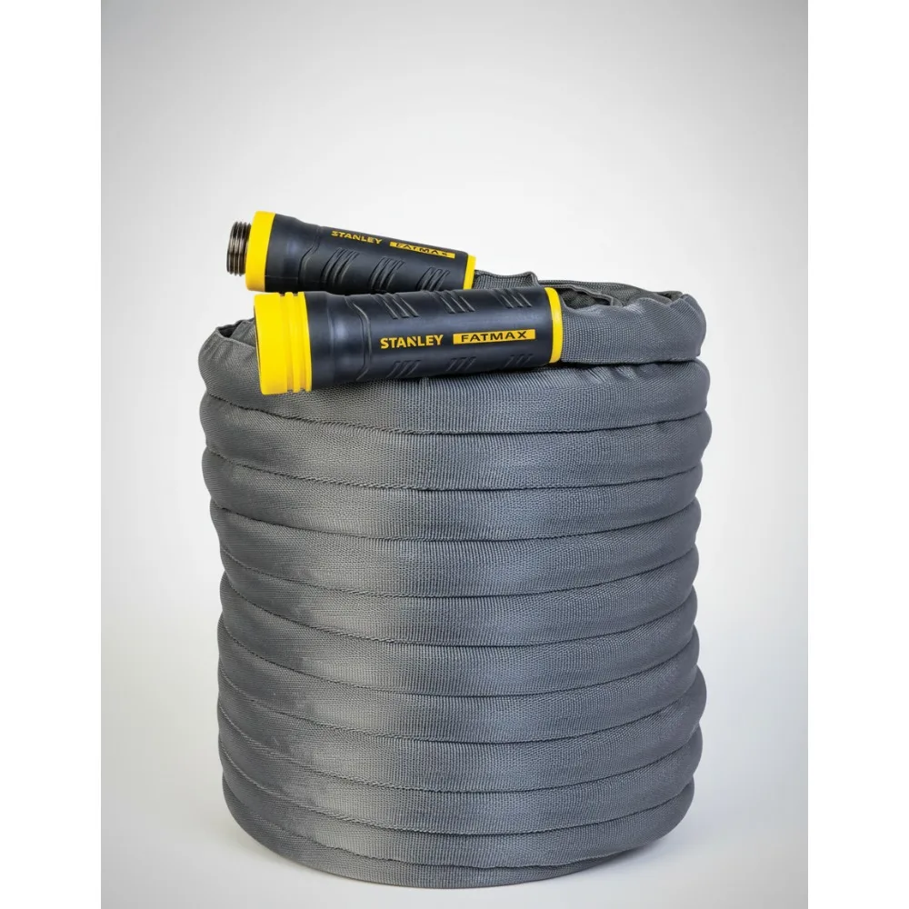 

75ft Heavy-Duty Garden Hose with Anti-Kink Technology, All-Weather Flexible Water Hose for Gardening and Outdoor Use