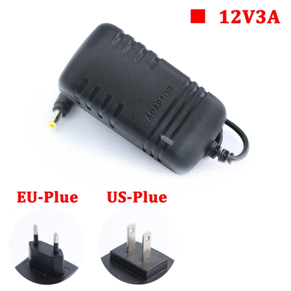 Adaptador de corriente DC 5V 6V 8V 9V 10V 12 V 1A 2A 3A adaptador de corriente 220V a 12 V 5 6 8 9 10 12 V fuente de conmutación enchufe UE EE. UU.