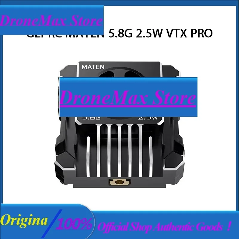 DroMaGEPRC MATEN 5.8G 2.5W VTX PRO Aluminum Alloy Numerical Control Shell Auxiliary Heat Dissipation Drones Accessories