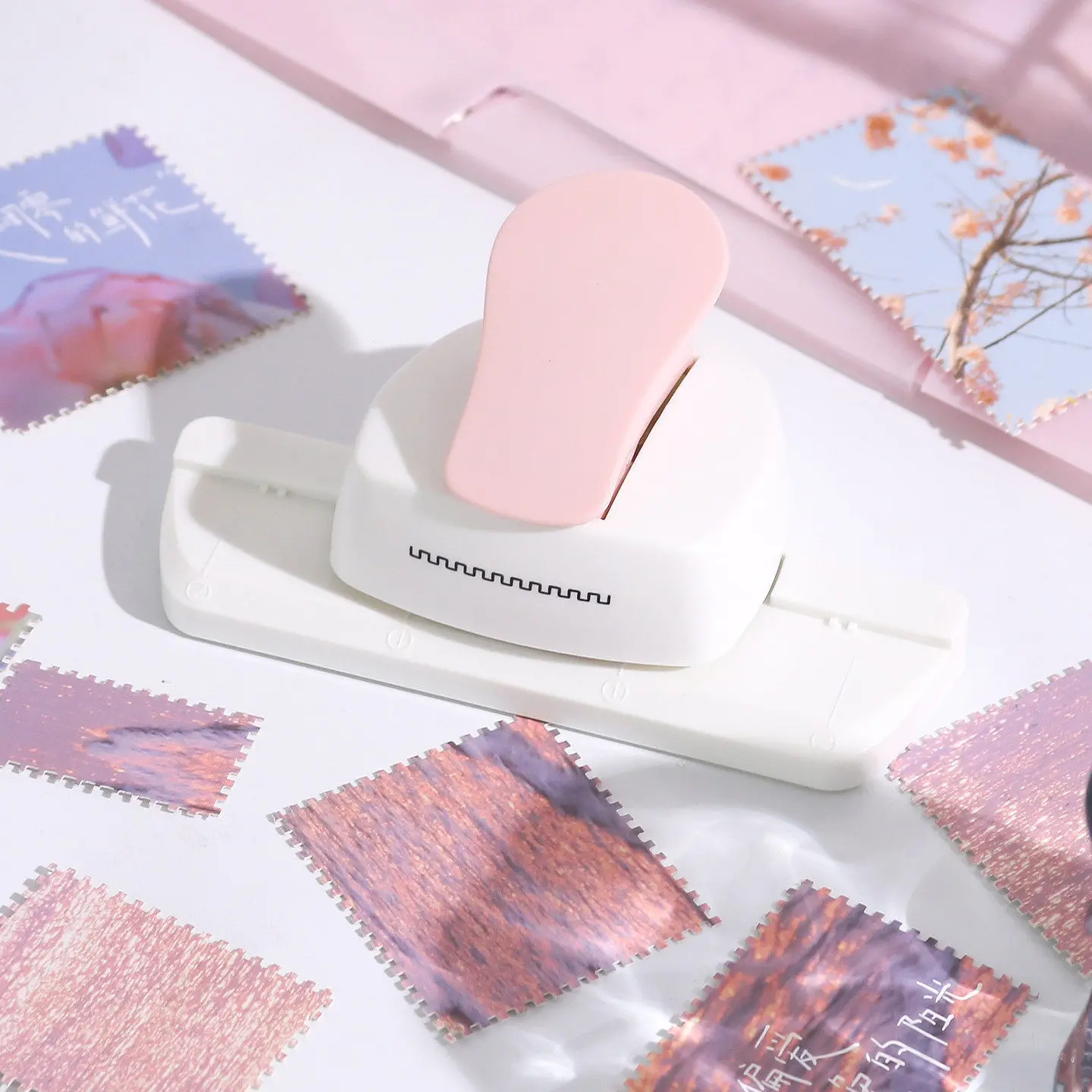 Stamp Embossing Device Children's Handmade Hand Account DIY Special Embossing Machine Lace Punch Manual Labor-saving Model