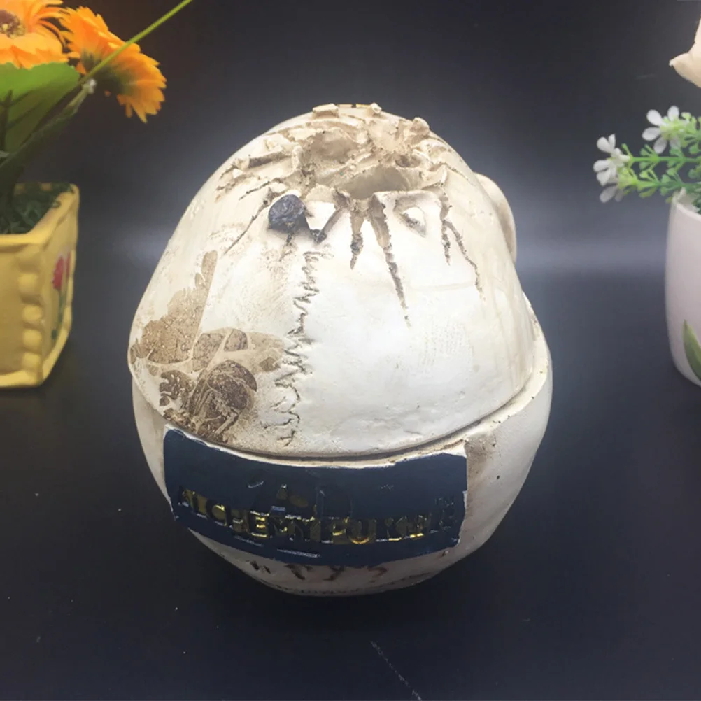 

skull ashtray cigarette ashtray cigar ash holder