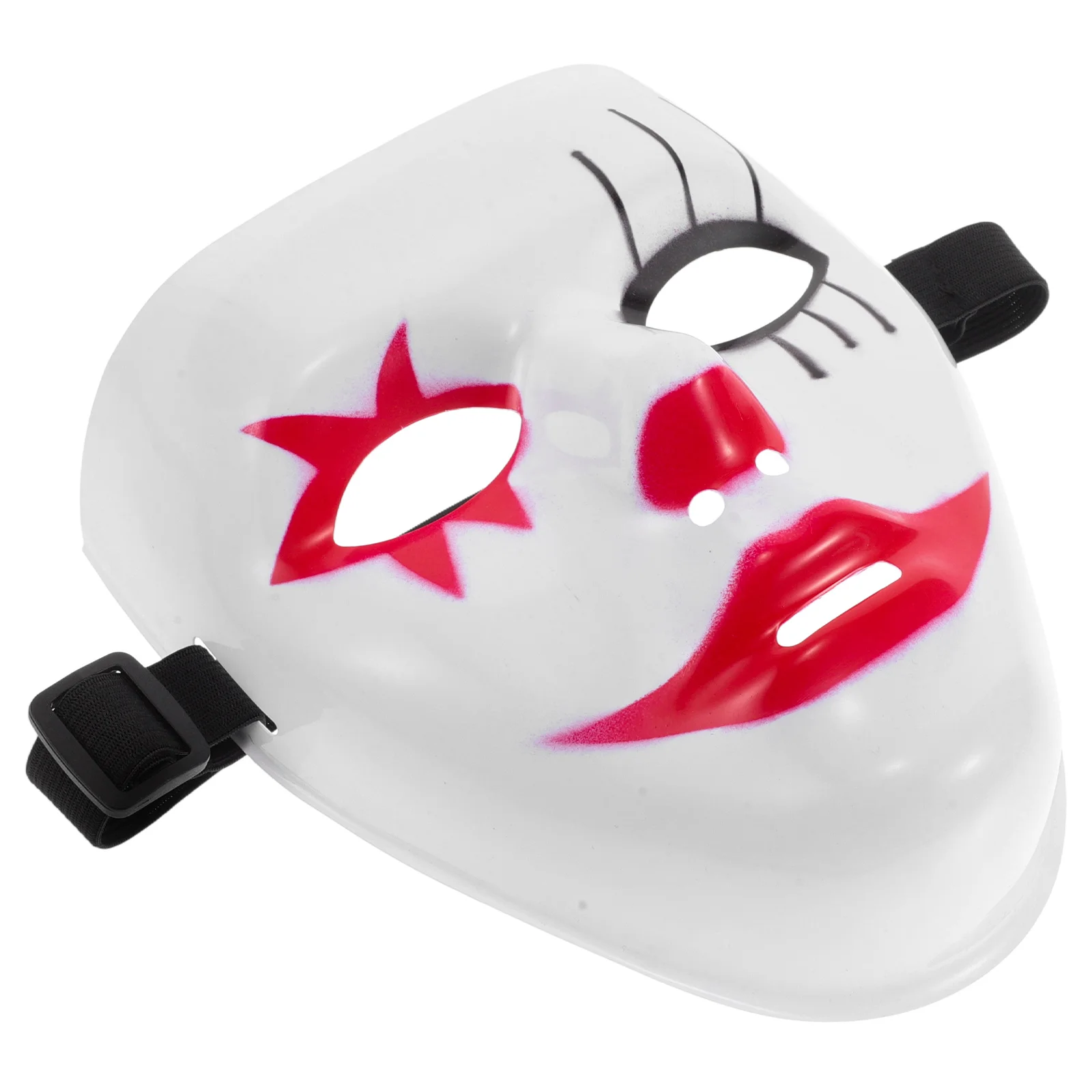 

Halloween Masquerade Ball Mask Plastic Face Decorative Clown Gras Masks for Men Women Dancing Costume Props Safe Materials