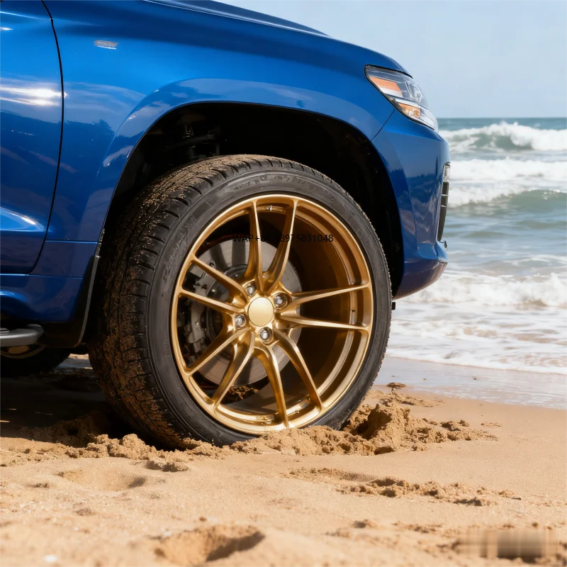 

New Arrival 1 Piece 17-24 Inch PCD 5x120/5x112 Brushed Forged Alloy Wheels