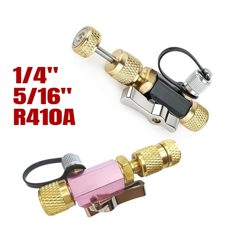 

Инструмент для удаления сердечника клапана Инструмент для удаления сердечника клапана с вакуумным рейтингом Разборка сердечника клапана R410A 5/16 дюймов Женский флейш 1/4 дюйма Мужской флейш