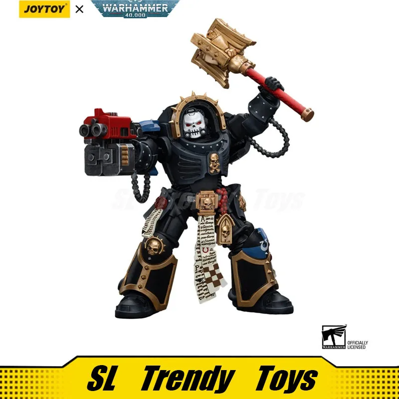 

[In Stock] JOYTOY Genuine Original Warhammer 40K 1/18 Action Figure Ultramarine Priest Terminator Armor Toy Gift Collection