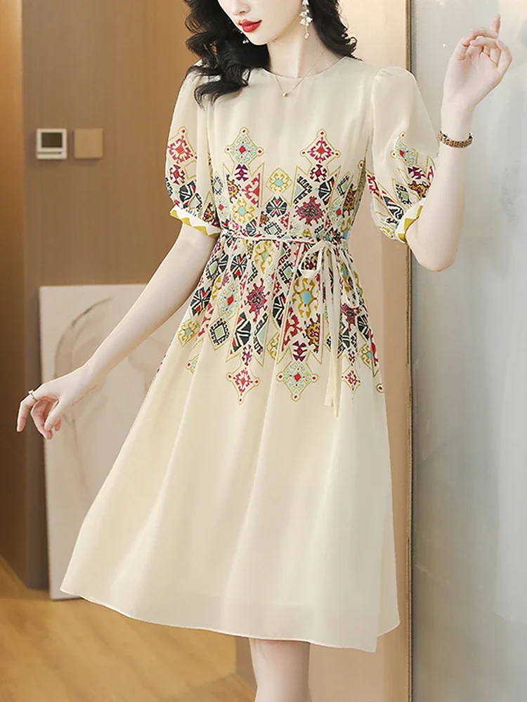 

Женское белое бандажное облегающее роскошное шелковое платье миди, новинка лета 2024, элегантное шикарное повседневное платье, праздничное красивое свадебное платье