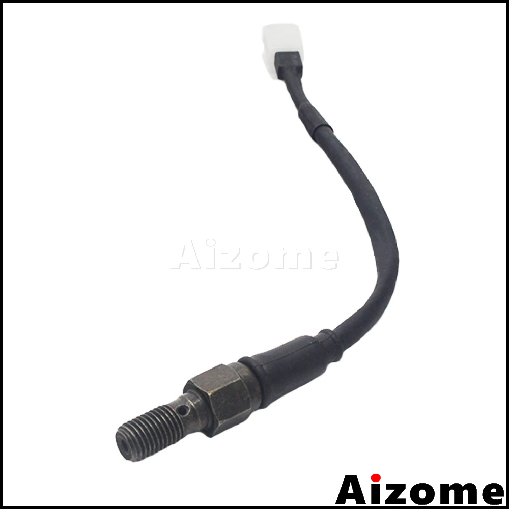 نظام ضغط الفرامل الهيدروليكية مفتاح الإضاءة مسمار بانجو كاليبرز اسطوانة مفتاح المضخة لهوندا كاواساكي ياماها M10 * 1.25 مللي متر