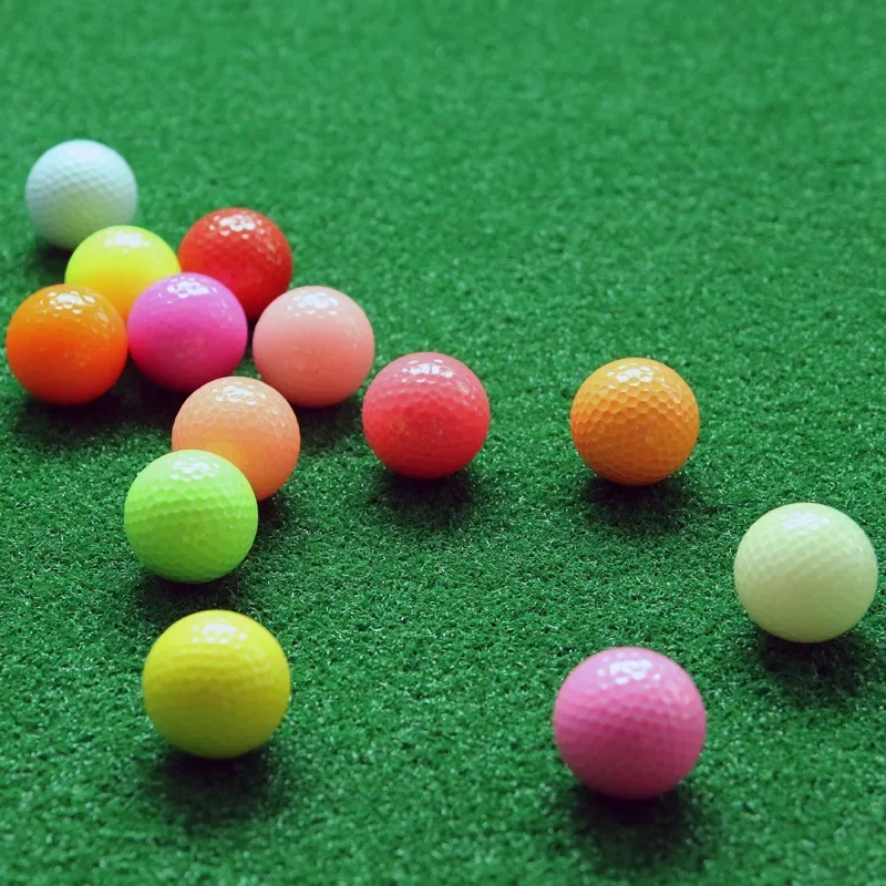 PGM 10 PCS Professional Practice Golf Balls Course Play Toy Indoor Outdoor Training Colorful Balls Q014