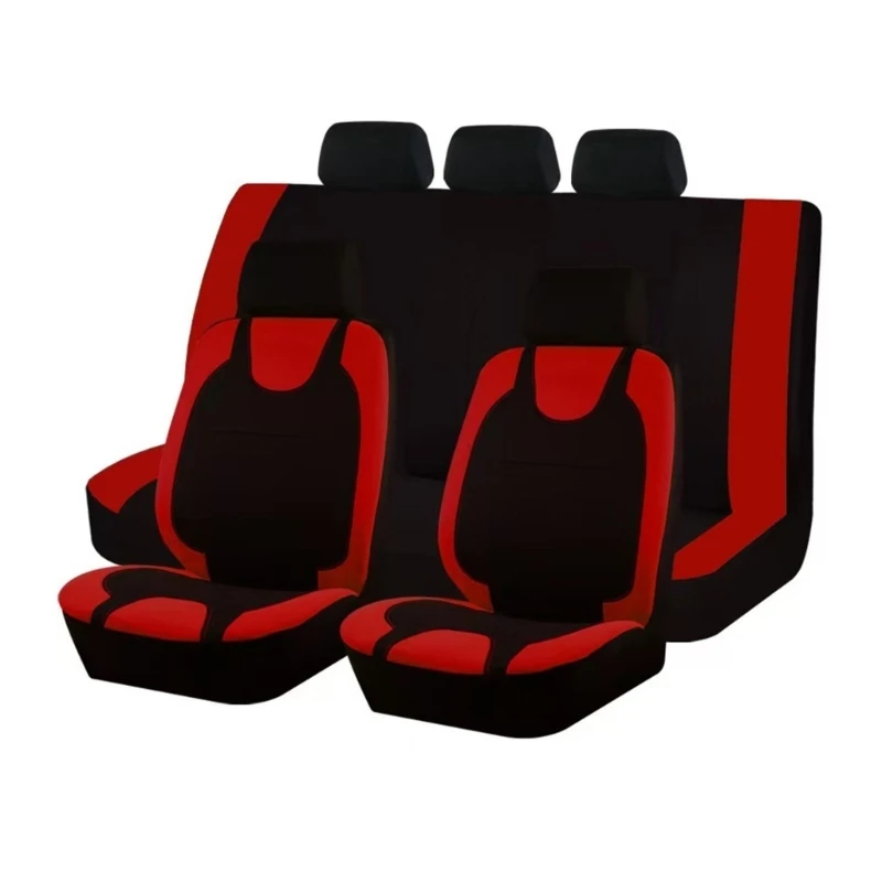 Complete Car Cover Set Lovely Feline Design Breathable Universal Application