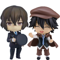 Action Figures BSD Dazai Osamu #1414 Ranpo Edogawa #2348 Replaceable Anime Figures Model Cute Toys for Children PVC Xmas Gift