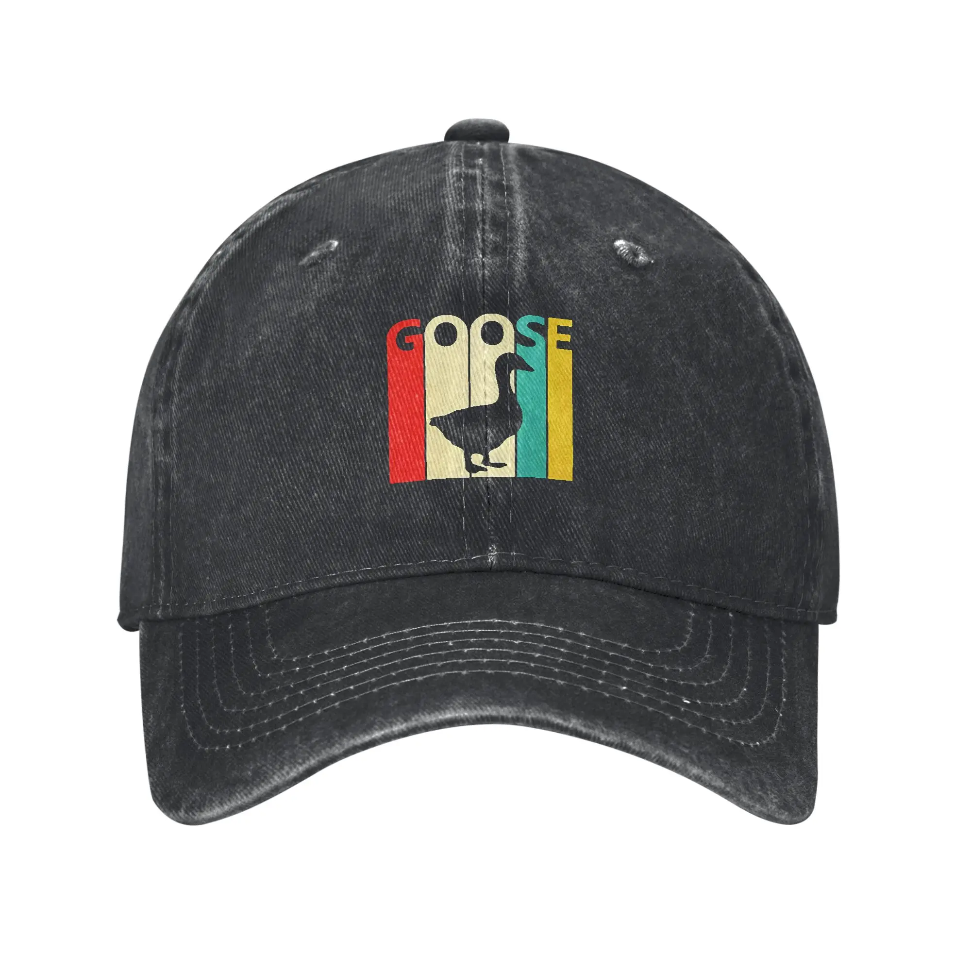 Goose animal tee Fashion Baseball Cap  Minimalist Caps  Roller Skating Caps