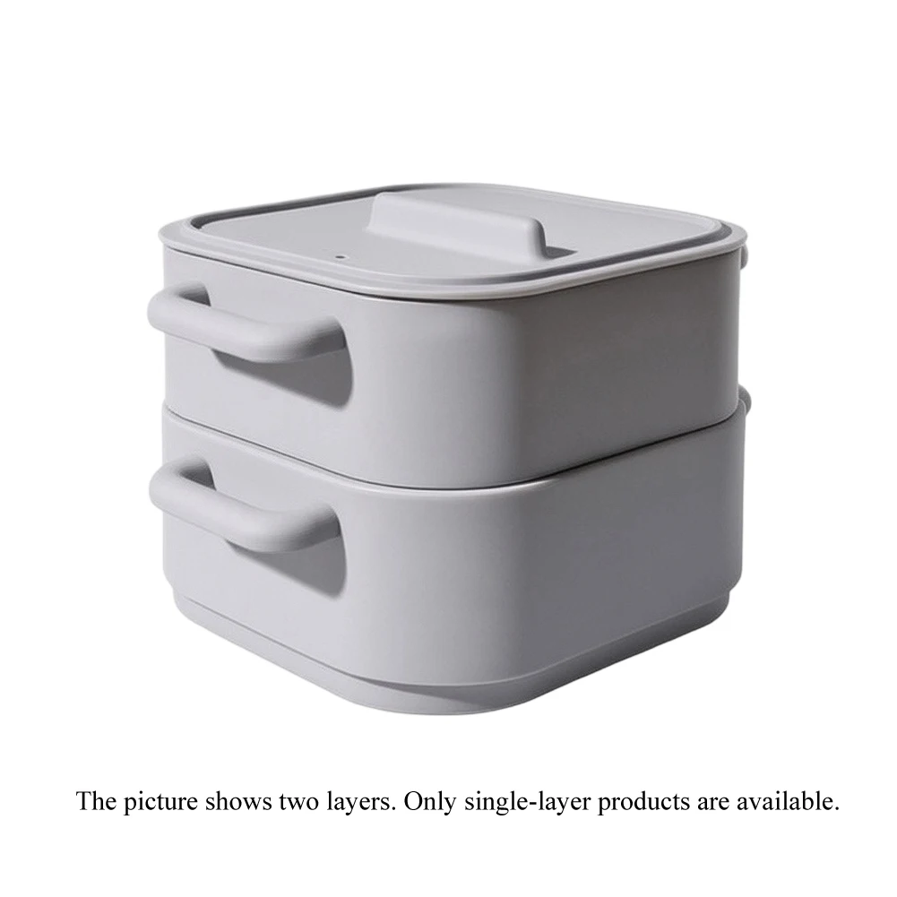 Multi Layer Silicone for steamer with Integrated Handles for Secure Grip 23 x 18 x 7.5 cm Quick Rinse Smooth Finish