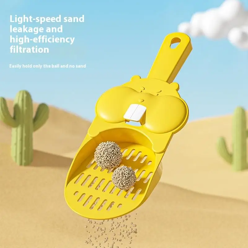 Cute Portable Small Hamster Squirrel Small Animal Litter Shovel Toilet Sand Scooper Cleaning Shovel Pet Cleaning Supplies