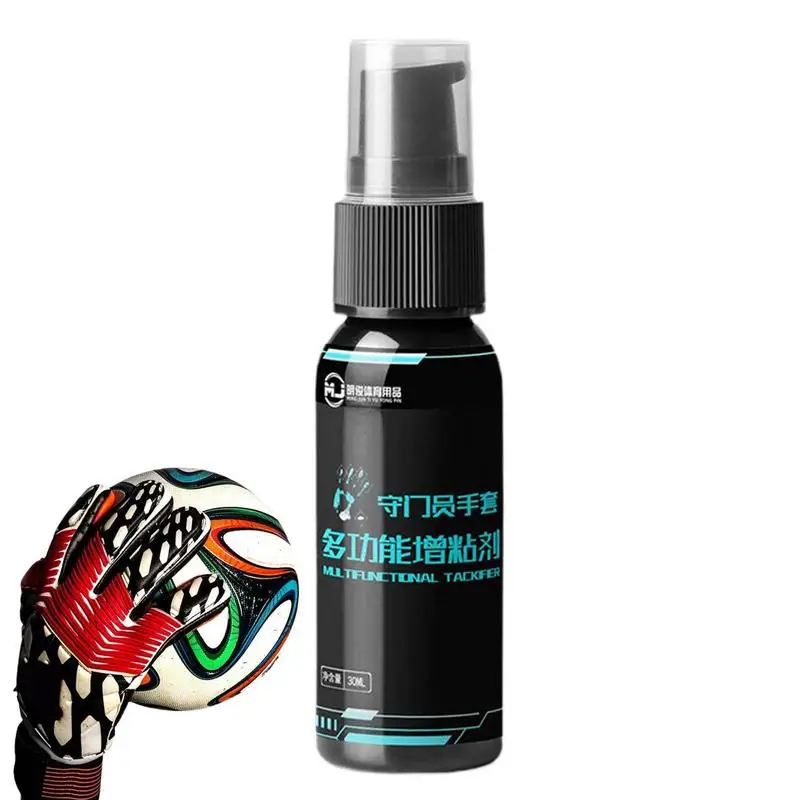 

30ml Goalkeeper Gloves Spray Better Grip Basketball Hand Grip Spray Goalkeeping Gloves Viscosifying Cleaner Maintenance Latex