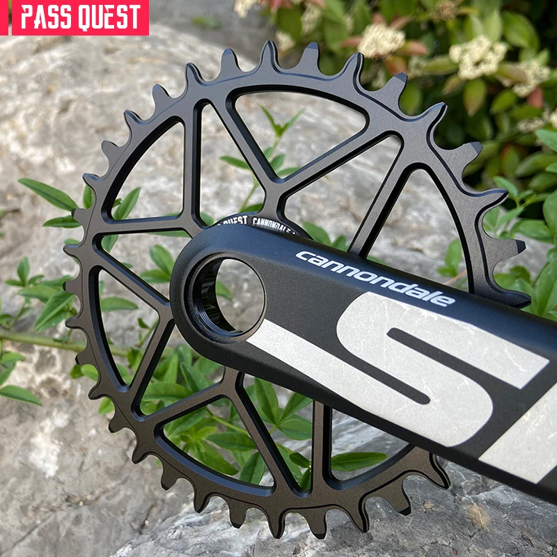 Pass Quest For CANNONDALE si ss 0mm 3mm Offset Bike Chainwheel 28T 30T 32T 34T 36T 38T 40T 42T bicycle Chainrings mtb Bike parts