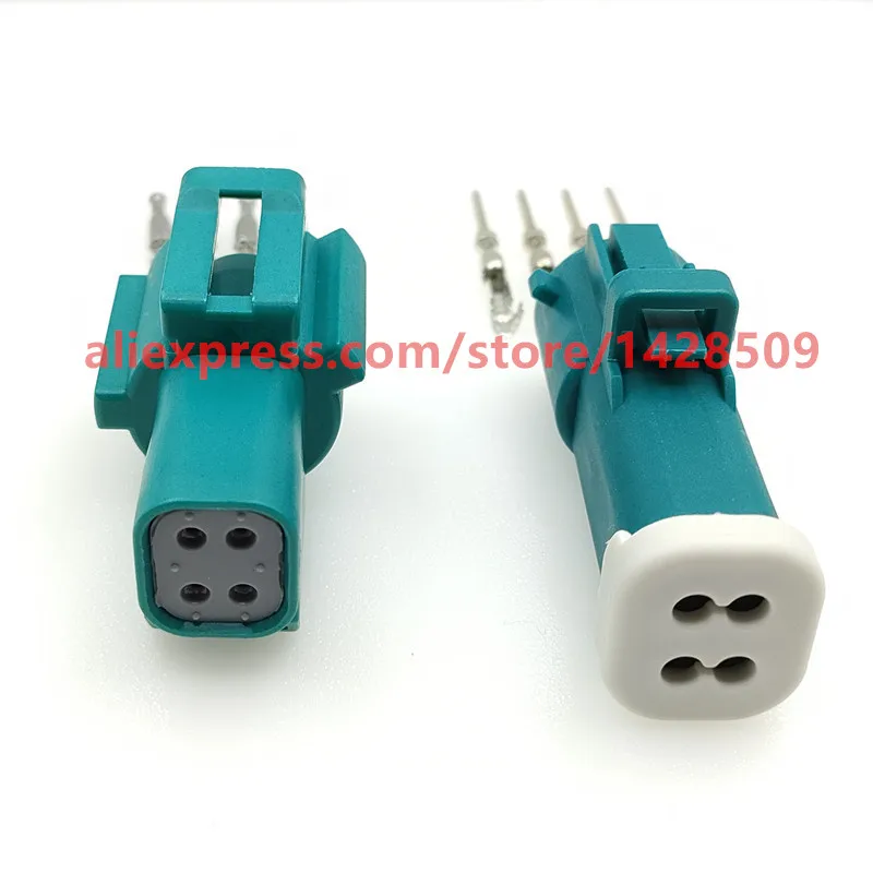 1 Set 4 Pin Automobile Waterproof Socket 1.5 Series Auto Male Female Docking Cable Connector