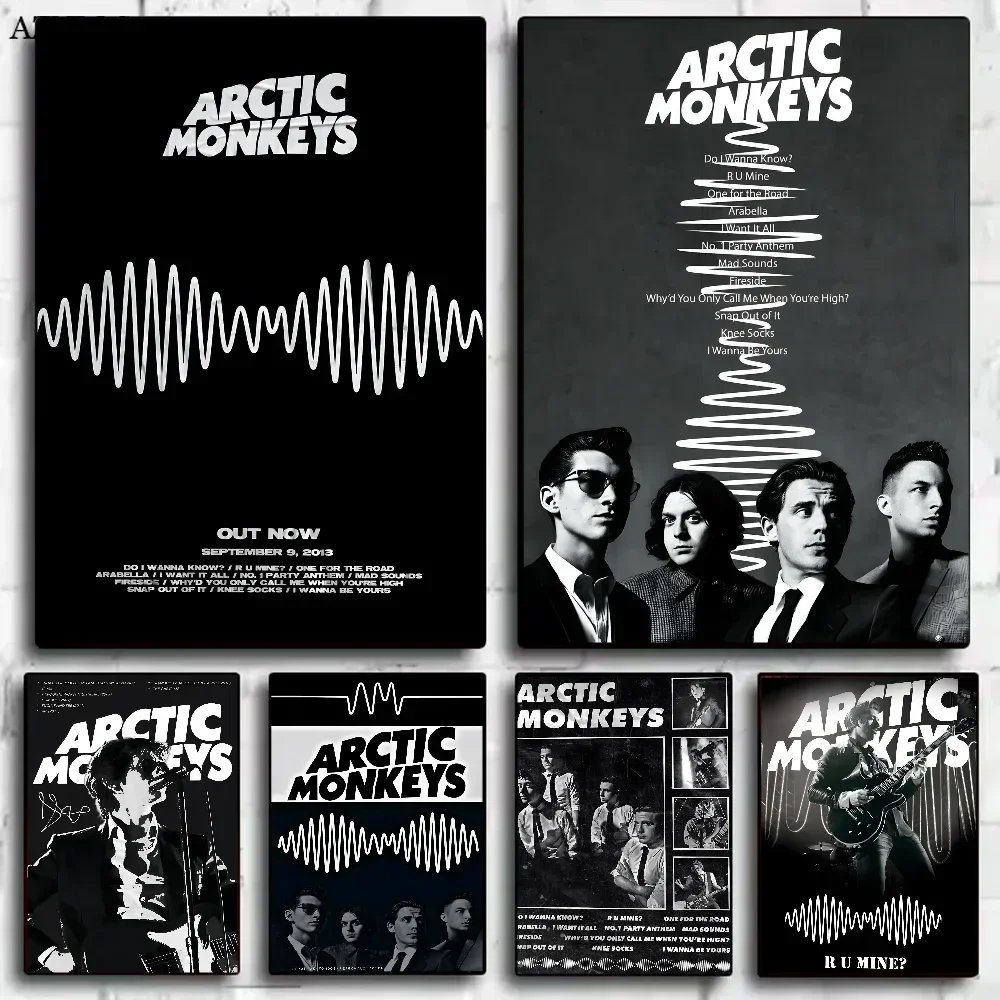 A-Arctic M-Monkeys Rock Band Music Cover Poster HD art wall waterproof home living room bedroom bar aesthetic decoration
