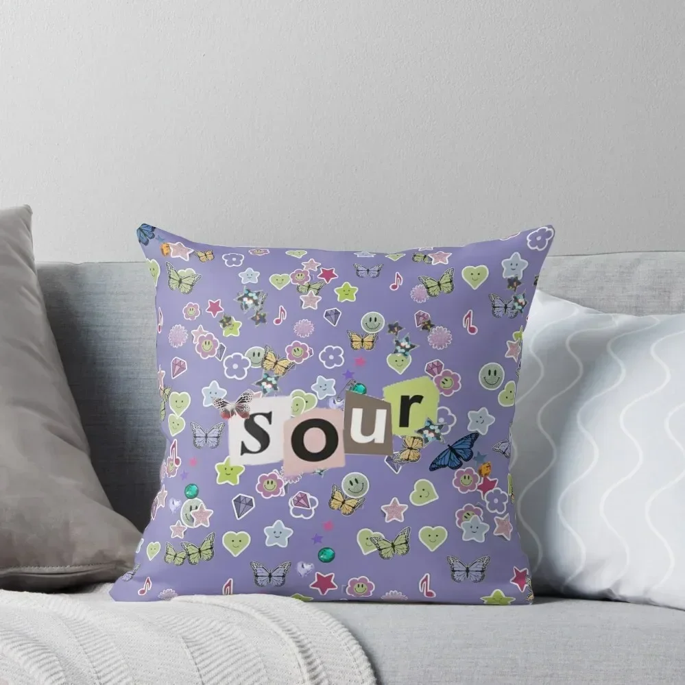 Sour Designs (Available in several products) Throw Pillow pillow pillowcase Pillow Covers Decorative