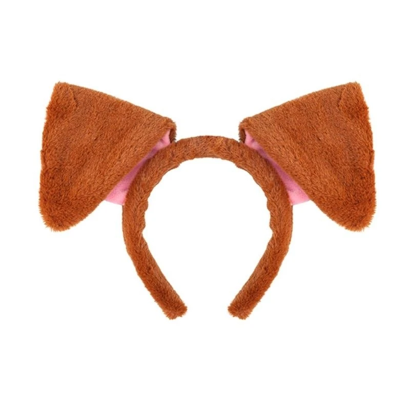 5asd Hondenkostuums voor kinderen Meisjes Halloween Dier Cosplay Accessoires met Hondenoren Hoofdband Staart Tutu Rokken Set