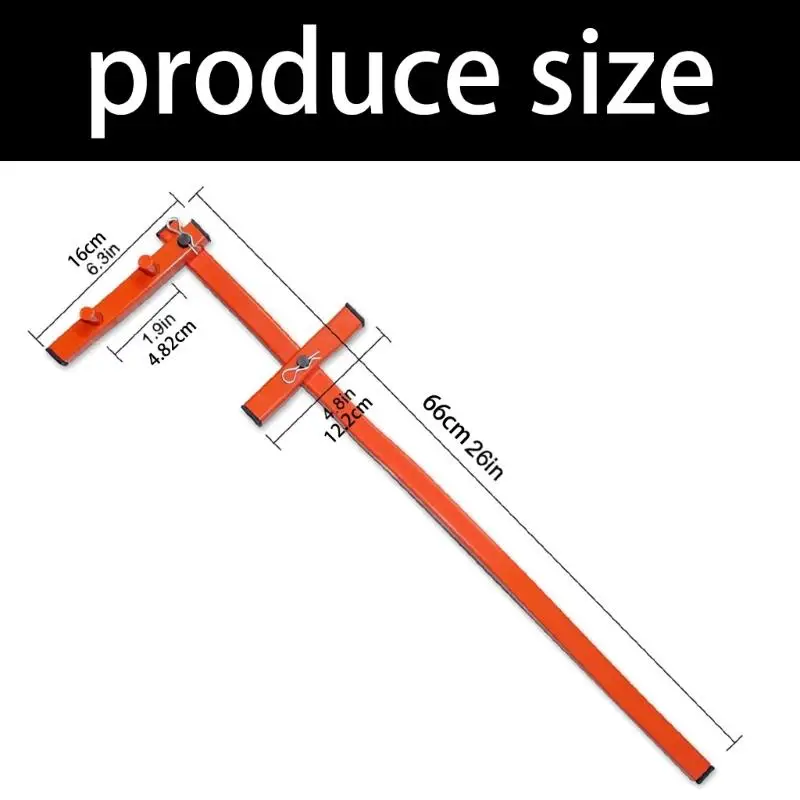 Starkes Deckrichtwerkzeug für verzogene Holzbretter mit ergonomischem und zuverlässigem Verriegelungssystem D2RD – Detail 6