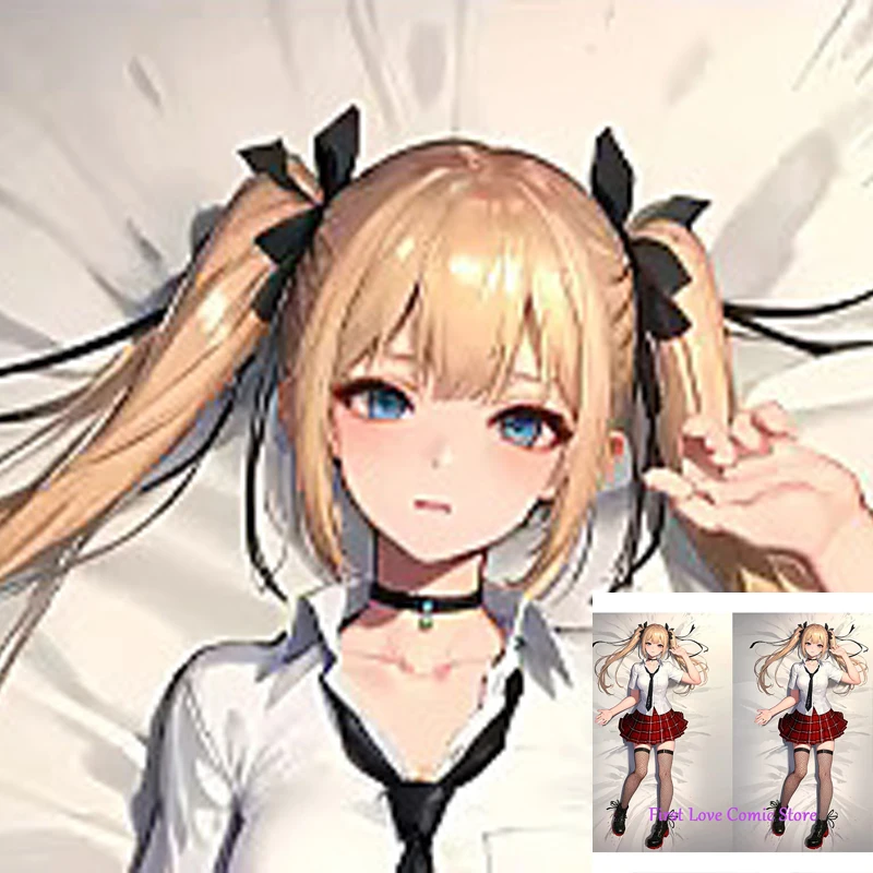 

Anime Marie Rose Dakimakura Pillow Case Otaku Waifu Bedding Hugging Body Throw 2-sided Print Pillow Cover